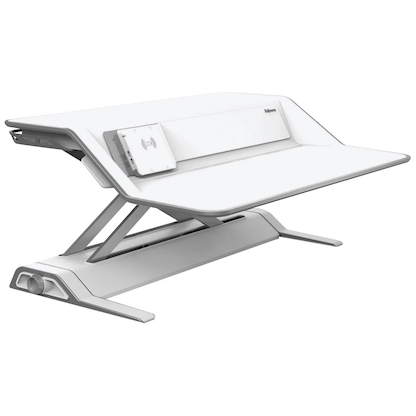 Artikelbild 2 für Fellowes Monitorständer Lotus DX Sitz-Steh Workstation weiß, Artikelnummer 781664
