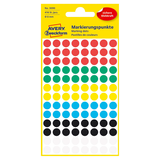 Artikelbild 1 für AVERY Zweckform Klebepunkte 3090 farbsortiert Ø 8,0 mm, 416 St., Artikelnummer 816001