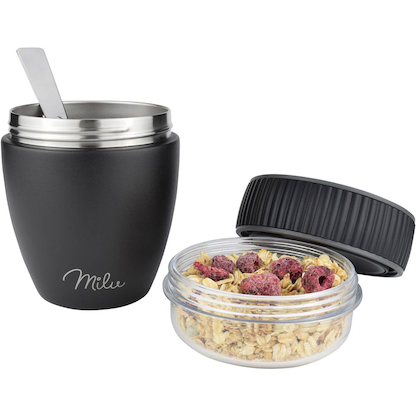 Artikelbild 3 für Milu Speisebehälter schwarz 0,4 l, 1 St., Artikelnummer 366619