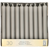 Artikelbild 1 für STARPAK Kerzen grau, 30 St., Artikelnummer 618617