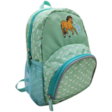 Artikelbild 1 für DONAU Kindergartenrucksack Pferd Kunstfaser hellgrün, Artikelnummer 694206