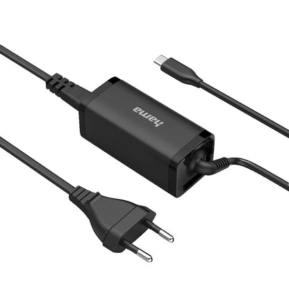 Artikelbild für hama Laptop-Netzteil Univeral USB-C 00200022 45 W, Artikelnummer 755866