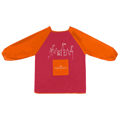 Artikelbild für FABER-CASTELL unisex Kinder Malschürze rot Einheitsgröße 1 St., Artikelnummer 255808