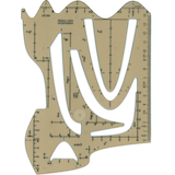 Artikelbild 1 für KOH-I-NOOR Zeichenschablone transparent, Artikelnummer 371084