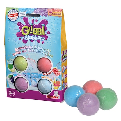 Artikelbild für Simba Badebomben Glibbi Blubber Badespaß farbsortiert, 4 St., Artikelnummer 957353
