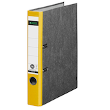 Artikelbild 1 für LEITZ 1050 Ordner gelb marmoriert Karton 5,2 cm DIN A4, 1 St., Artikelnummer 652446