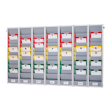 Artikelbild 1 für EICHNER Flexo-Board Werkstattplaner 70 Fächer 230,0 x 128,0 cm, Artikelnummer 261887