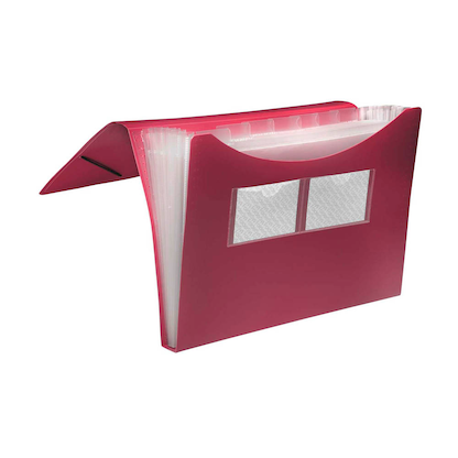 Artikelbild 7 für FolderSys Fächermappe 7 Fächer rot, 1 St., Artikelnummer 641910