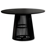 Artikelbild 1 für WOHNLING Esstisch schwarz rund, Gittergestell schwarz, 120,0 x 120,0 x 77,0 cm, Artikelnummer 314589