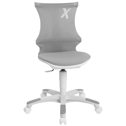Artikelbild für Topstar Kinderdrehstuhl Sitness X Chair 10, FX130CR33 Stoff grau, Gestell weiß, Artikelnummer 910713