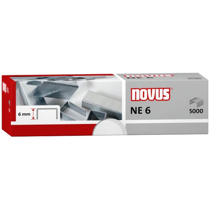 Artikelbild für novus Heftklammern NE 6, 5.000 St., Artikelnummer 194860