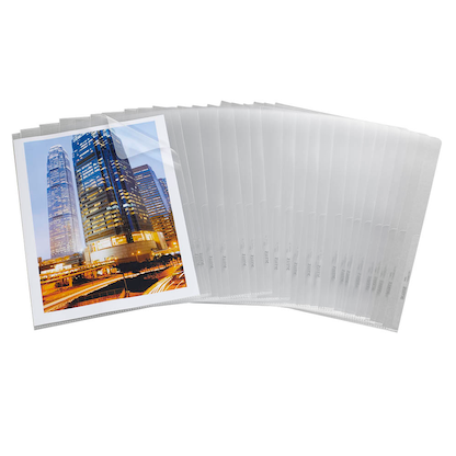 Artikelbild für LEITZ Sichthüllen 4020 DIN A4 glasklar glatt 0,16 mm, 100 St., Artikelnummer 124057