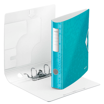 Artikelbild 2 für LEITZ Active WOW 1107 Ordner eisblau Kunststoff 6,5 cm DIN A4, 1 St., Artikelnummer 324804