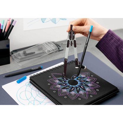 Artikelbild 3 für FABER-CASTELL Zirkel silber-schwarz, 1 St., Artikelnummer 278129