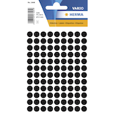 Artikelbild 1 für HERMA Klebepunkte 1849 schwarz Ø 8,0 mm, 540 St., Artikelnummer 894776