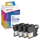 Artikelbild 1 für edding EDD-435 schwarz, cyan, magenta, gelb Druckerpatronen kompatibel zu brother LC-1100BK/C/M/Y, 4er-Set, Artikelnummer 283806