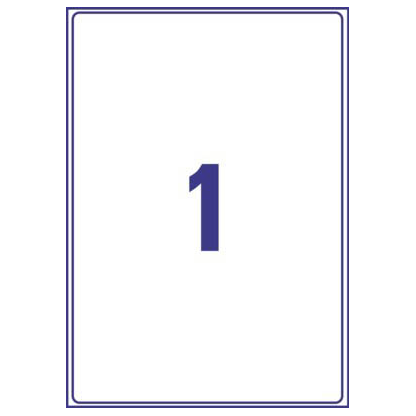 Artikelbild 4 für AVERY Zweckform Versandetiketten L7167-100 weiß 199,6 x 289,1 mm, 100 Blatt, Artikelnummer 358051