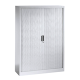 Artikelbild 1 für CP Omnispace Rollladenschrank lichtgrau 3 Fachböden 120,0 x 42,0 x 166,0 cm, Artikelnummer 918201