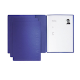 Artikelbild 1 für PAGNA Bewerbungsmappe SOLO DIN A4 blau, 1 St., Artikelnummer 893610