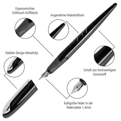 Artikelbild 5 für ONLINE® Schreibset Black schwarz, Artikelnummer 598096