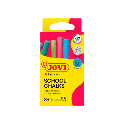 Artikelbild 4 für JOVI School Chalks Kreide farbsortiert 10 St., Artikelnummer 321677