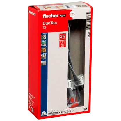 Artikelbild 2 für fischer DuoTec 12 2K 542590 Universaldübel Ø 12 mm x 46 mm, 10 St., Artikelnummer 480337