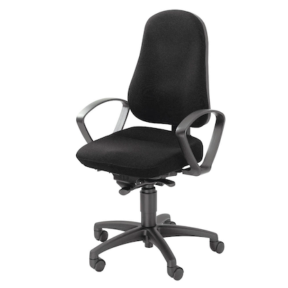 Artikelbild 3 für Topstar Bürostuhl Body Balance 50, BAL50T20 Stoff schwarz, Gestell schwarz, Artikelnummer 898239