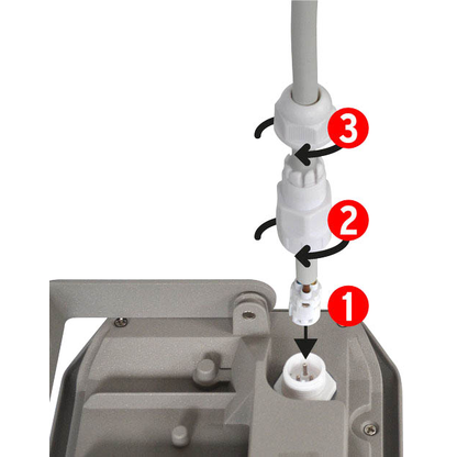Artikelbild 7 für brennenstuhl AL 2050 P LED Außenleuchte grau 20 W, Artikelnummer 554826