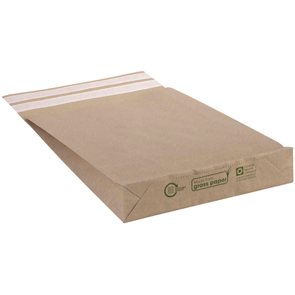 Artikelbild 2 für flexiPAK Faltentaschen classic eco Doppelfixverschluss ca. DIN D4 ohne Fenster natur mit 5,0 cm Falte, 300 St., Artikelnummer 260077