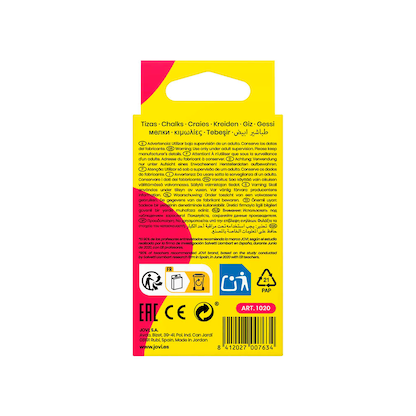 Artikelbild 3 für JOVI School Chalks Kreide farbsortiert 10 St., Artikelnummer 321677