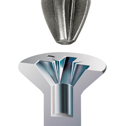 Artikelbild 9 für SPAX® Universalschrauben Z2 Senkkopf WIROX 0271010450555 4,5 mm x 55 mm, 500 St., Artikelnummer 394789