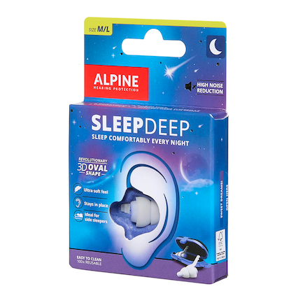 Artikelbild 6 für ALPINE SLEEP DEEP Ohrstöpsel 27 dB Kunststoff, 1 St., Artikelnummer 300507