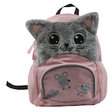 Artikelbild 1 für DONAU Kindergartenrucksack Katze Kunstfaser rosa, Artikelnummer 694251