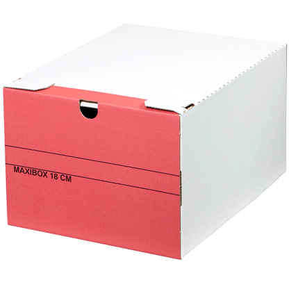 Artikelbild 7 für Top-Print Archivboxen weiß/rot 24,4 x 32,1 x 18,5 cm, 10 St., Artikelnummer 710996