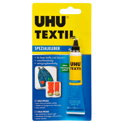 Artikelbild für UHU Textil Alleskleber 20,0 g, 1 St., Artikelnummer 120614