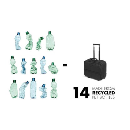 Artikelbild 7 für DICOTA Laptop-Trolley Eco Multi Roller SCALE Kunstfaser schwarz 42,0 x 22,5 x 35,0 cm, Artikelnummer 160764