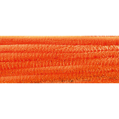 Artikelbild für folia Pfeifenreiniger orange Chenilledraht Ø 8,0 mm, 10 St., Artikelnummer 326922
