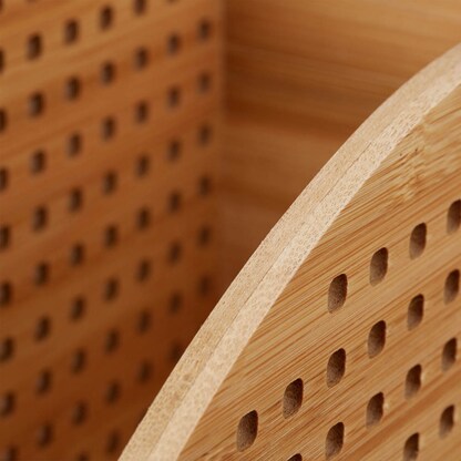 Artikelbild 2 für relaxdays Stehsammler 10024221_0 braun Bambus, DIN A4, Artikelnummer 392751