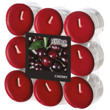 Artikelbild für FLAVOUR by GALA Teelichter bordeaux Cherry, 18 St., Artikelnummer 683652