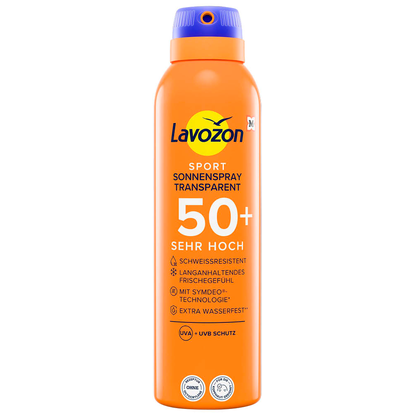 Artikelbild für Lavozon Sport Transparent LSF 50+ Sehr Hoch Sonnenspray 200 ml, Artikelnummer 561979
