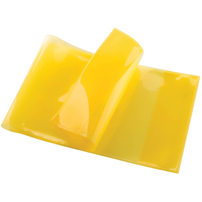 Artikelbild für DONAU Heftumschlag gelb Kunststoff DIN A5 quer, Artikelnummer 694009