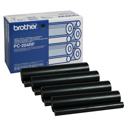 Artikelbild für brother PC-204RF schwarz Thermo-Druckfolie, 4 Rollen, Artikelnummer 155838
