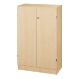 Artikelbild 1 für HAMMERBACHER Aktenschrank 6550, V6550/3/3/SG ahorn 2 Fachböden 80,0 x 42,0 x 127,0 cm, Artikelnummer 862932