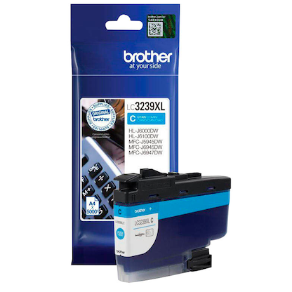 Artikelbild für brother LC-3239XLC cyan Druckerpatrone, Artikelnummer 619135