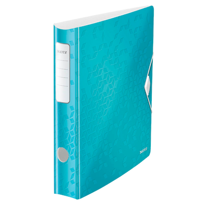 Artikelbild für LEITZ Active WOW 1107 Ordner eisblau Kunststoff 6,5 cm DIN A4, 1 St., Artikelnummer 324804