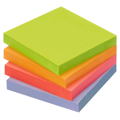 Artikelbild 3 für inFO Recycling Haftnotizen farbsortiert, 16 Blöcke, Artikelnummer 458321