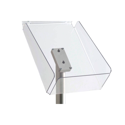 Artikelbild 3 für update displays Prospektständer silber DIN A4 25,0 x 33,0 x 100,0 cm, 1 St., Artikelnummer 217107