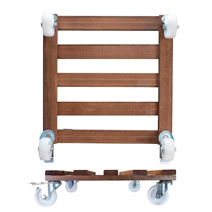 Artikelbild 4 für WAGNER® design yourself Pflanzenroller GH 0870 Holz dunkelbraun quadratisch 45,0 x 13,0 cm, 1 St., Artikelnummer 418659