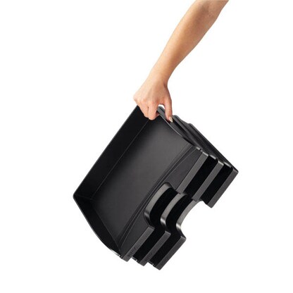 Artikelbild 3 für LEITZ Briefablage Standard quer Plus schwarz DIN A4, 1 St., Artikelnummer 402107