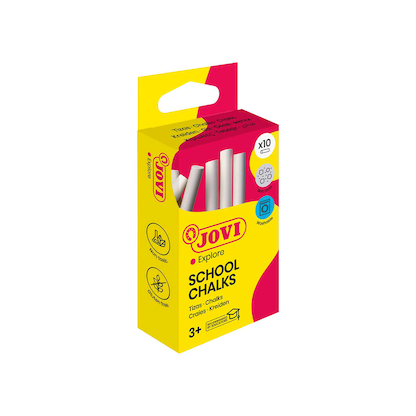 Artikelbild für JOVI School Chalks Kreide weiß 10 St., Artikelnummer 321537